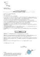 Arrêté de circulation square aux pigeons